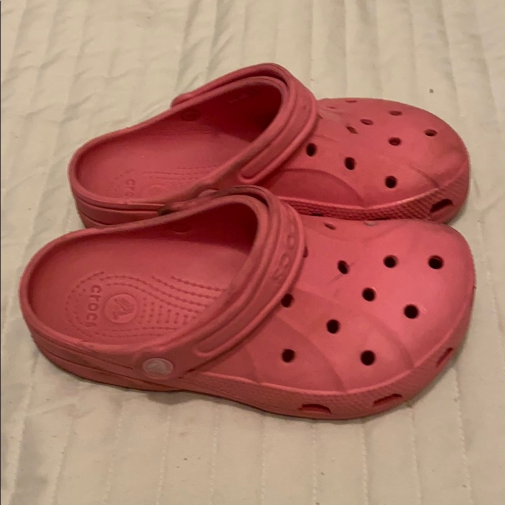 Used Crocs - pink